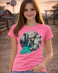 Camiseta Menina Infantil Juvenil 2k Cowgirl
