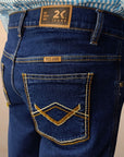 Calça Jeans Masculina 2k Jeans Alta Reta Azul