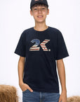 Camiseta Infantil Juvenil Menino 2k American