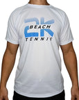 Camiseta 2k Sports Beach Tennis Masculina | Branco 2k