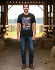 Camiseta Masculina Country Farmerjack's Flag