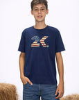 Camiseta Infantil Juvenil Menino 2k American