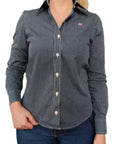 Camisa Xadrez Feminino Manga Longa 2k Jeans