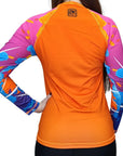 Camiseta 2k Sports Feminina | Laranja manga longa