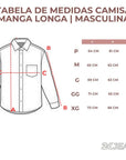Camisa Country Xadrez Masculina Manga Longa 2k Jeans