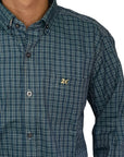 Camisa Country Xadrez Masculina Manga Longa 2k Jeans 33