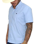 Camisa Country Xadrez Masculina 2k Jeans Manga Curta
