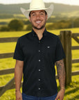 Camisa Country Xadrez Masculina 2k Jeans Manga Curta