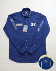 Camisa Country Masculina 2k Jeans Bordada Cowboy