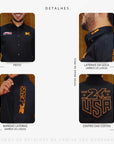 Camisa Country Masculina 2k Jeans Bordada Cowboy Premium