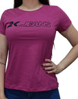 T-shirt Básica Feminina 2k Jeans Country Cor Rosa