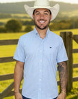 Camisa Country Xadrez Masculina 2k Jeans Manga Curta