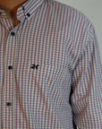 Camisa Country Xadrez Masculina Manga Longa 2k Jeans Premium