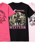 Kit 3 Camiseta Infantil Feminina