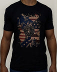 Camiseta Masculina Country Farmerjack's Flag