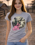 Camiseta Menina Infantil Juvenil 2k Cowgirl