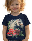 Camiseta Menina Infantil 2k Kids Horse Western