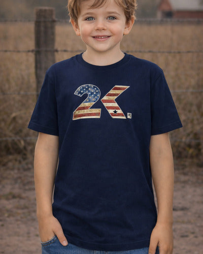 Camiseta Infantil Menino 2k American