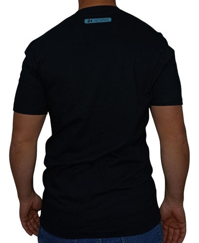 Camiseta 2k Jeans Basica Cursiva