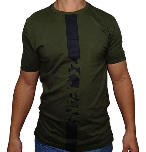 Camiseta Masculina Country Faixa Vertical | 2k Jeans