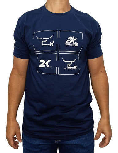 Camiseta Masculina Country 2k Jeans Country Estampada