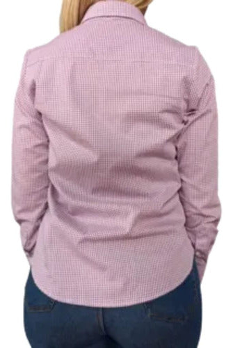 Camisa Xadrez Feminino Manga Longa 2k Jeans