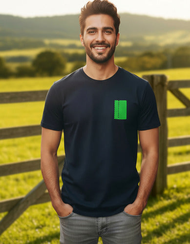 Camiseta Masculina Country 2k Jeans Mini Relevo