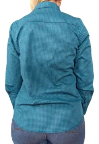 Camisa Xadrez Feminino Manga Longa 2k Jeans