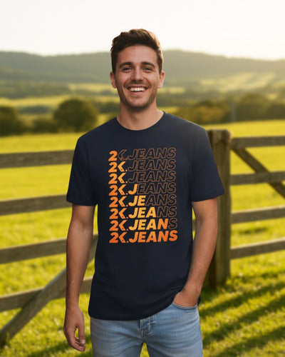 Camiseta Masculina Country Logo Escrita | 2k Jeans