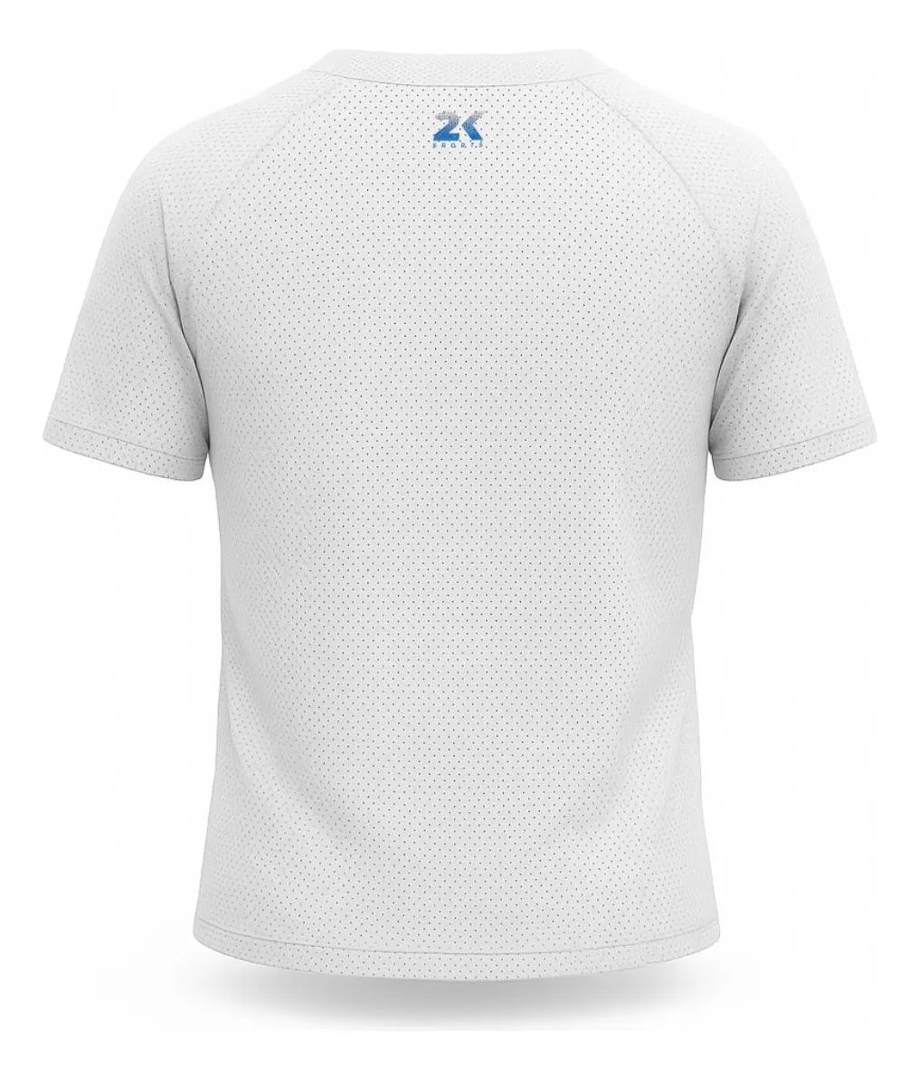 Camiseta 2k Sports Beach Tennis Masculina | Branco 2k