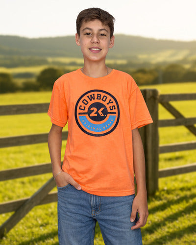 Camiseta Infantil Juvenil Menino 2k Kids Cowboys
