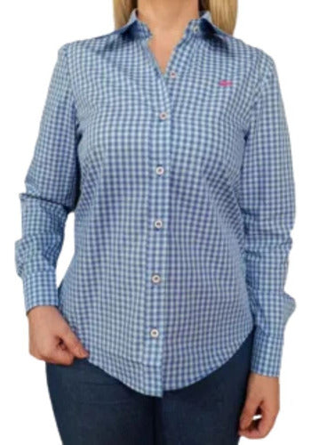 Camisa Xadrez Feminino Manga Longa 2k Jeans