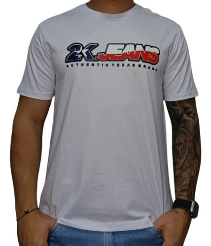 Camiseta Básica Masculina Country 2k Jeans Texas