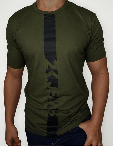 Camiseta Masculina Country Faixa Vertical | 2k Jeans