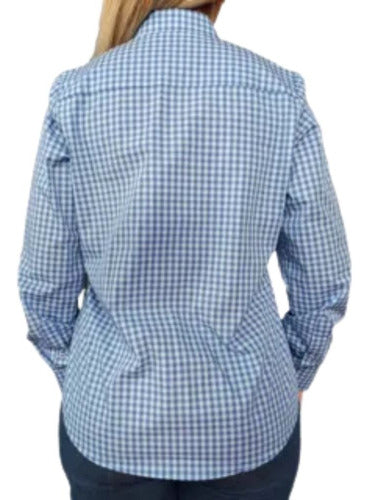 Camisa Xadrez Feminino Manga Longa 2k Jeans