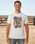 Camiseta Masculina Country Farmerjack's Flag