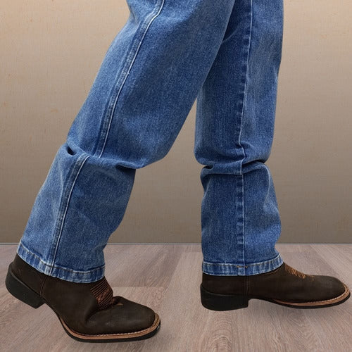 Calça Jeans Masculina 2k Jeans Alta Reta Azul