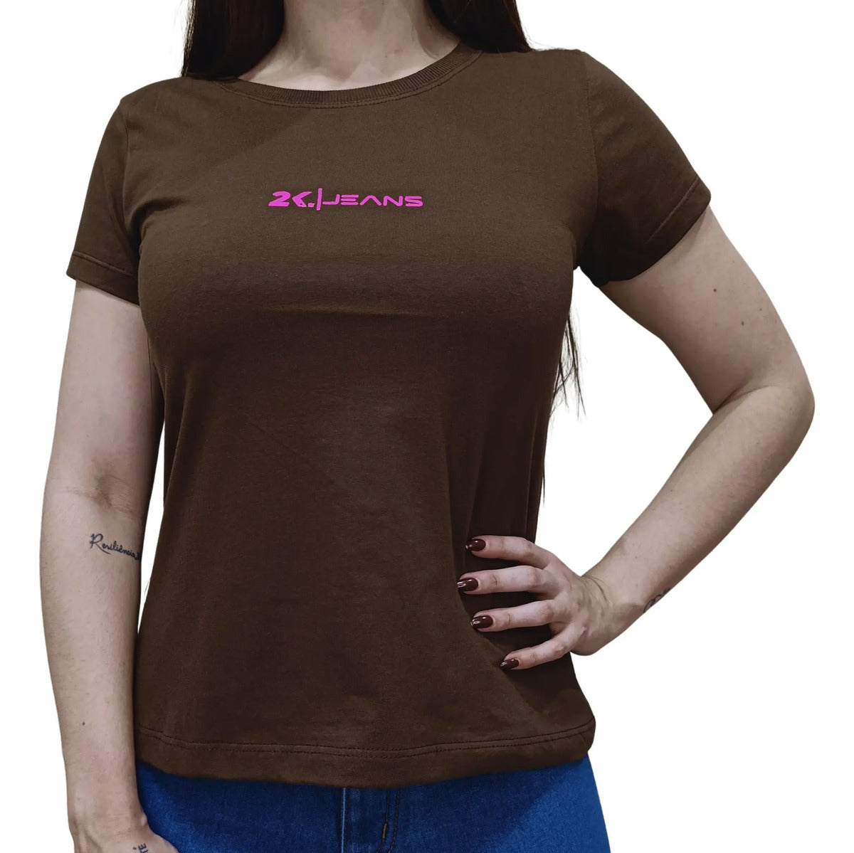 T-shirt Básica Feminina 2k Jeans Country