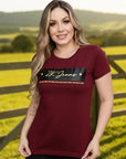 T-shirt Feminino 2k Jeans Arp Since Country