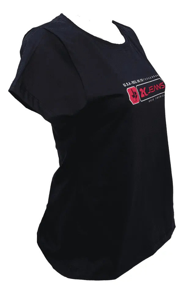 T-shirt Feminino 2k Jeans Estampado Country