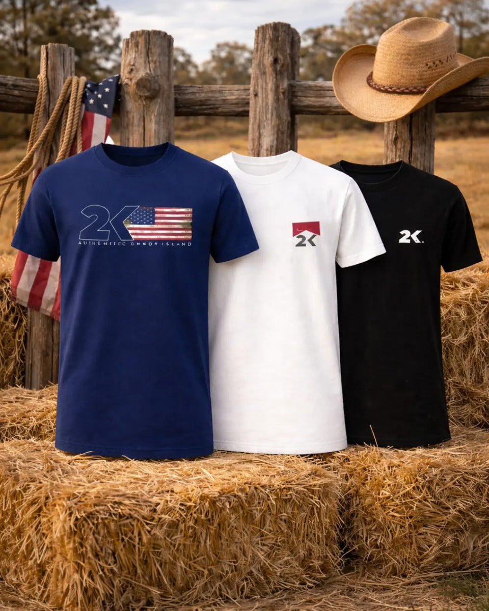 Kit 3 Camisetas Country Masculina Estampada 2k Jeans