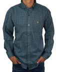 Camisa Country Xadrez Masculina Manga Longa 2k Jeans 33