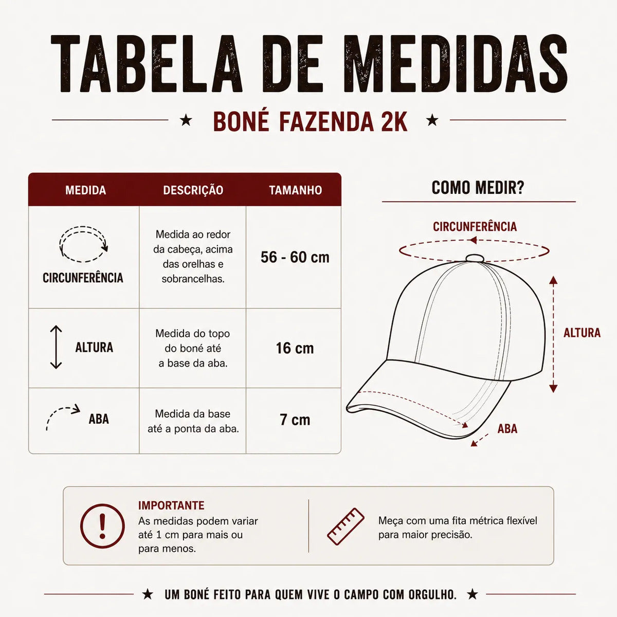 Boné Aba Curva 2k Jeans Country Bordado Premium