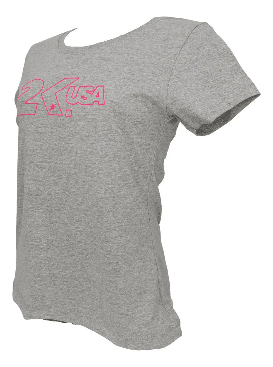 T-shirt Feminino Country 2k Usa Estampado