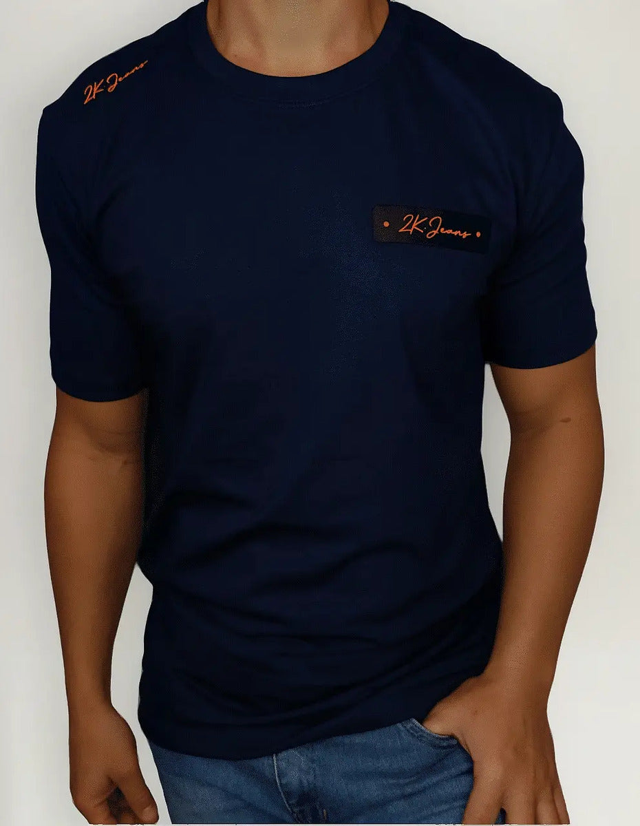 Camiseta 2k Jeans Basica Cursiva