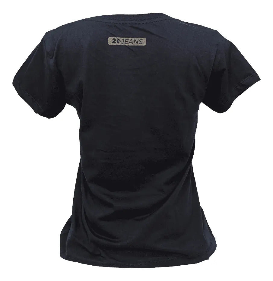T-shirt Feminino 2k Usa Estampado 2k Jeans Country