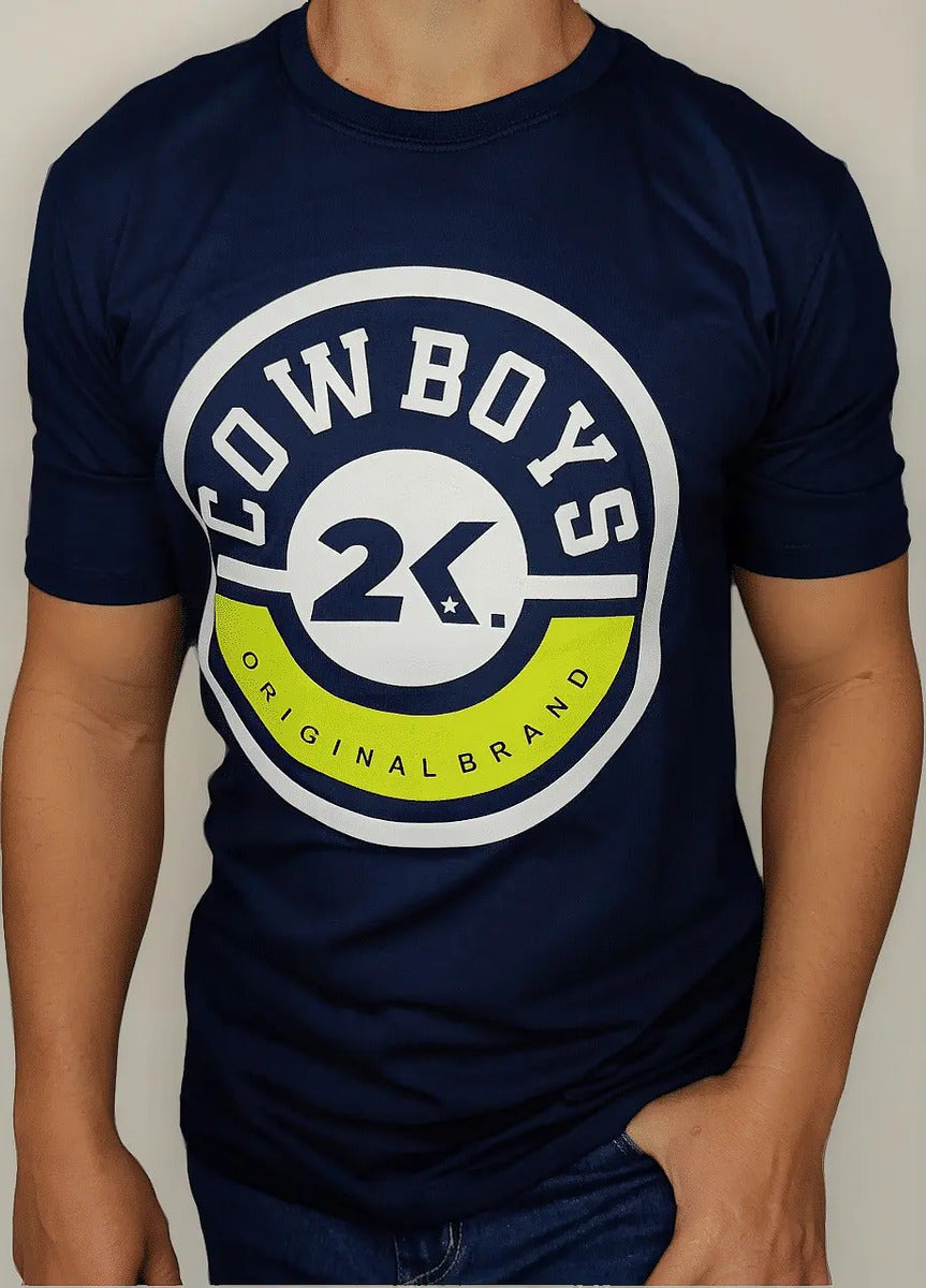 Camiseta Masculina Estampado 2k Cowboy Country