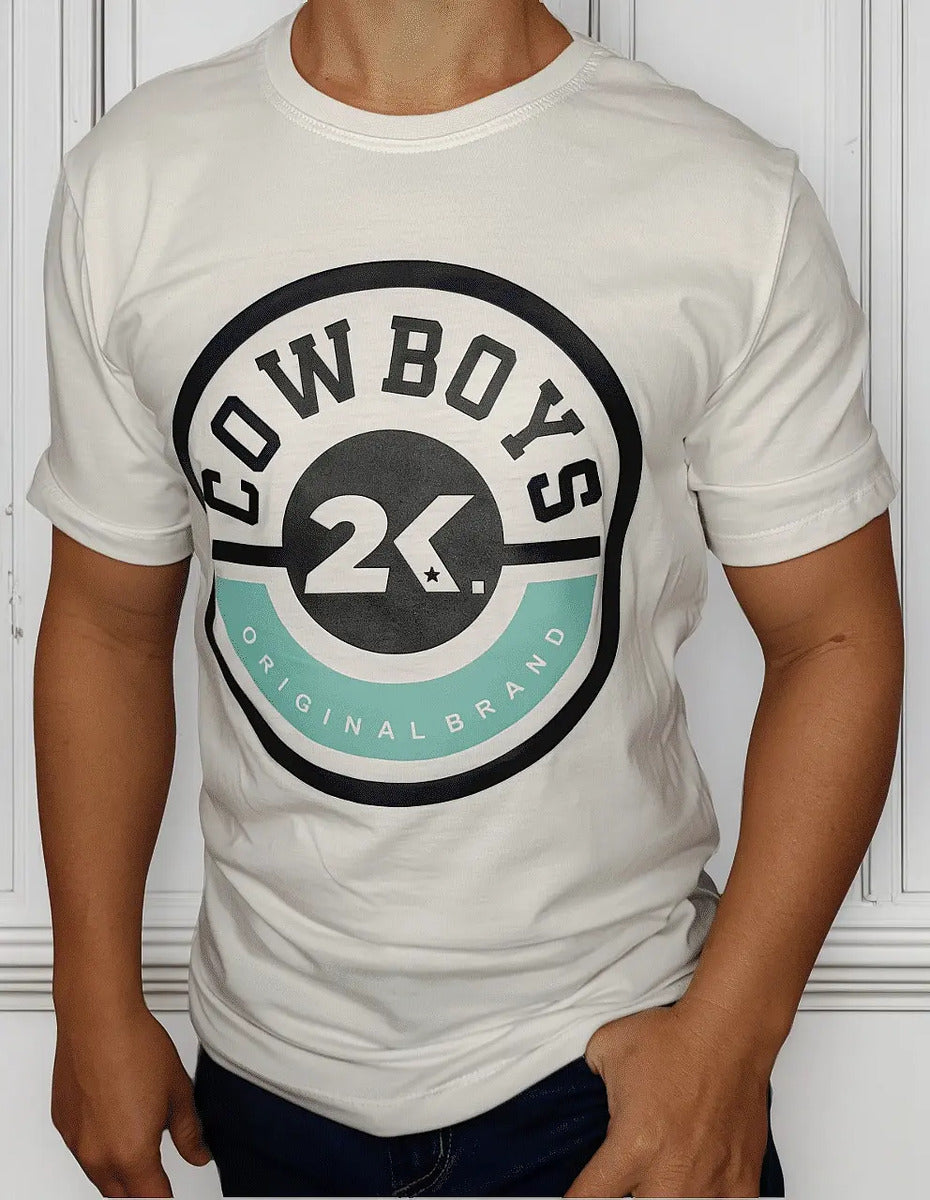 Camiseta Masculina Estampado 2k Cowboy Country
