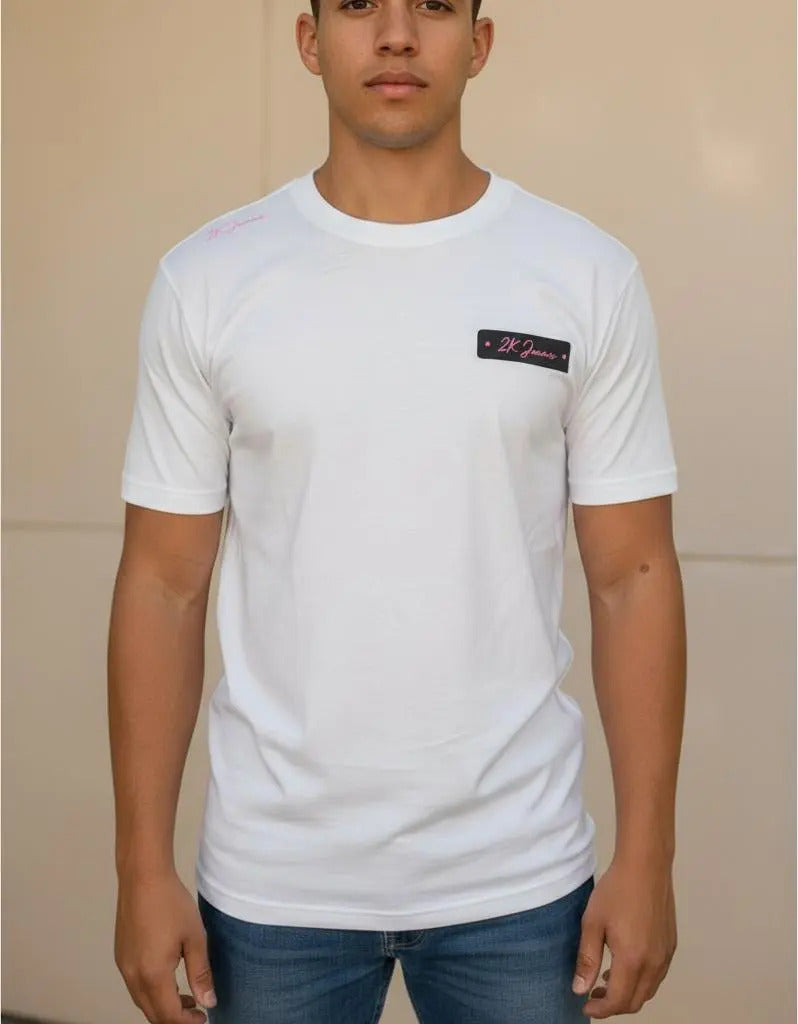 Camiseta 2k Jeans Basica Cursiva