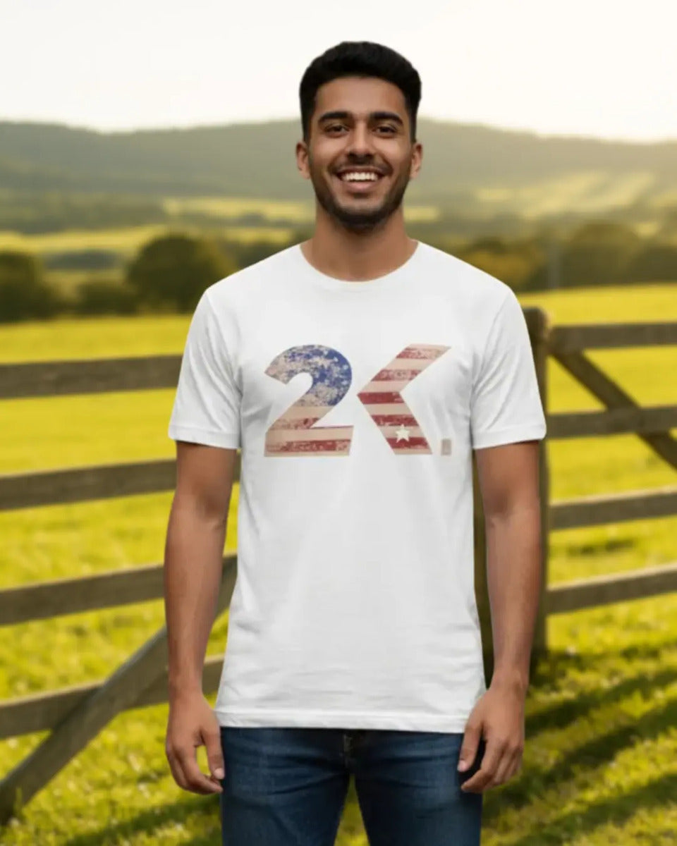 Camiseta Masculina Country 2k Americano Estamapado